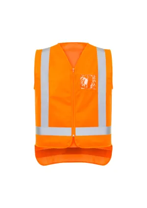 ZV961 Syzmik Mens TTMC-W17 Zip X Back Vest